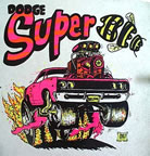dodge super bee vintage t-shirt iron-on